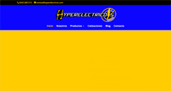 Desktop Screenshot of hyperelectricos.com